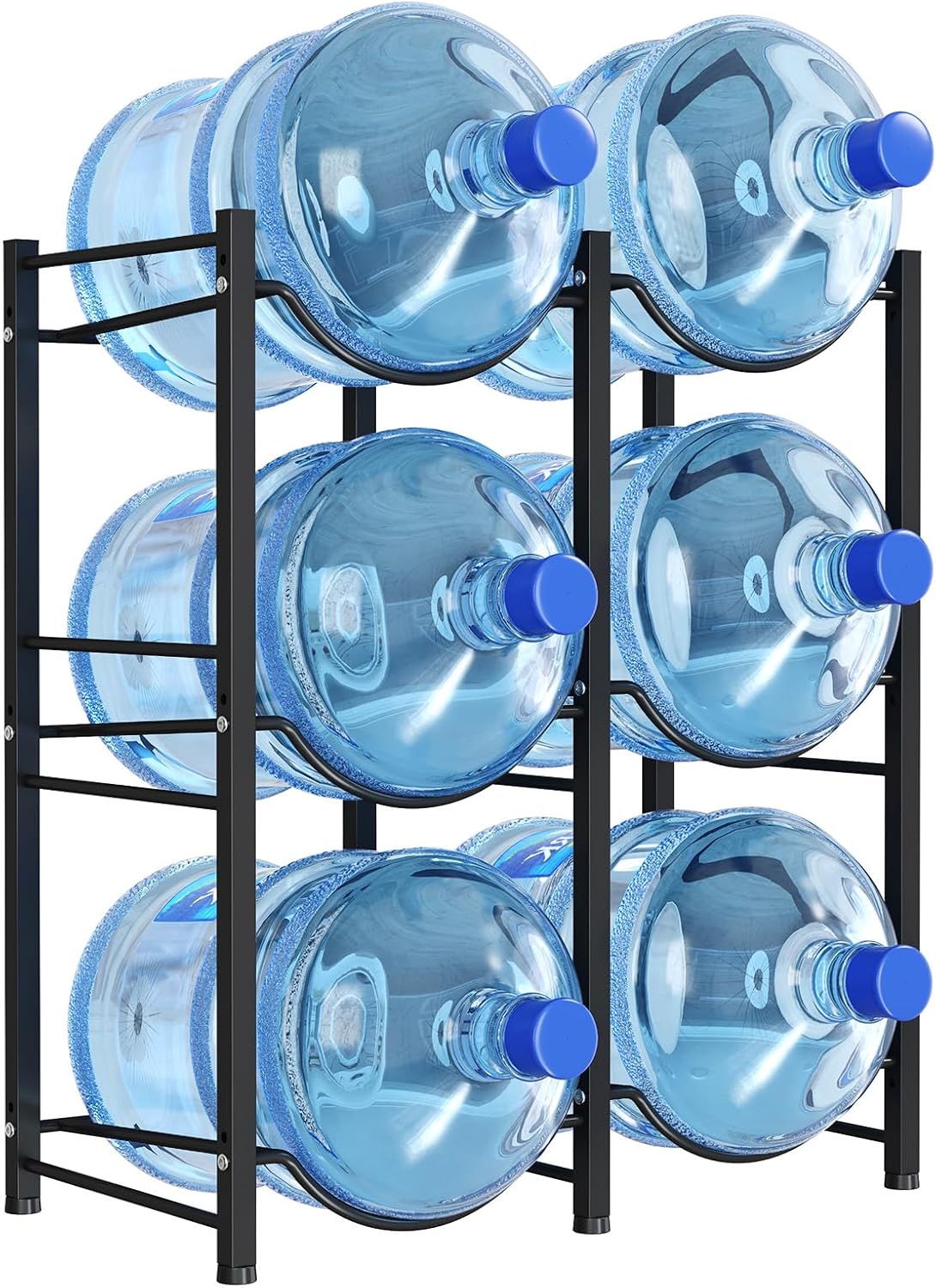 Soporte 5gal 3niv 6ranuras dispensador agua resistente