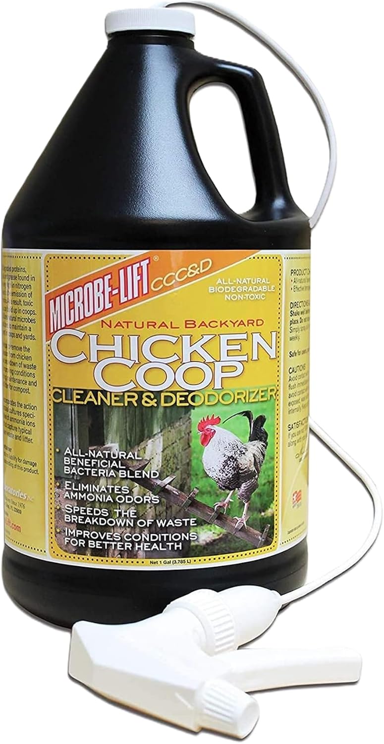 Limpiador gallinero natural 1gal para aves y superficies