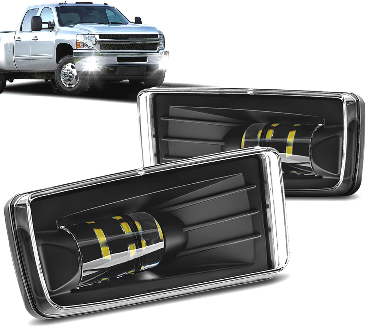Luces antiniebla LED comp Chevy Silverado 07-15