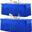 2 Manteles Elastano Ajustables Azul Rey para Mesa 6ft
