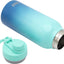 Botella acero inox doble pared vacío 32oz color azul