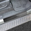 Protector umbral puerta Ford F250/F350 08-26 4uds plateado