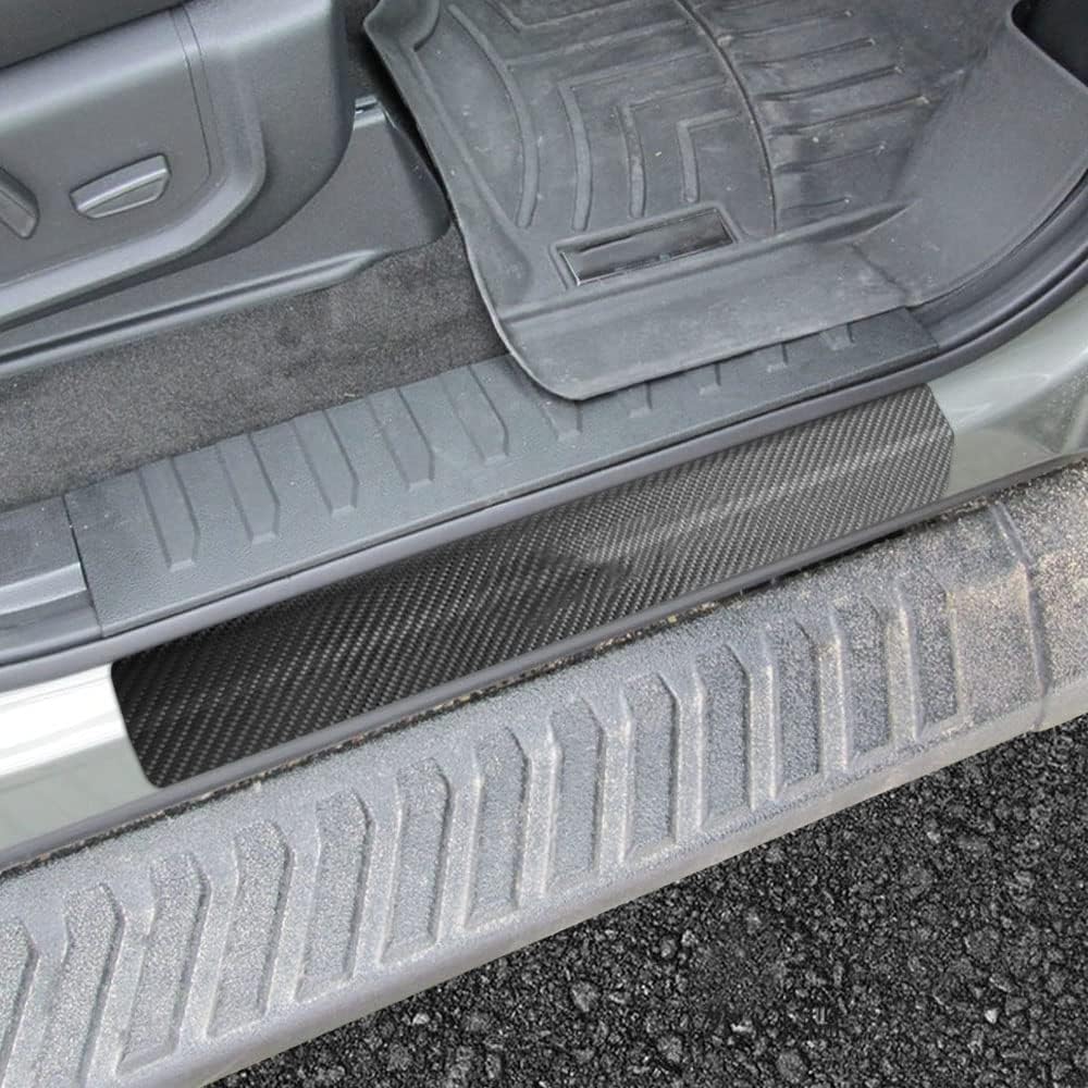 Protector umbral puerta Ford F250/F350 08-26 4uds plateado