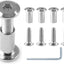 10 Pzas Tornillo M6 Hexagonal con Llave Allen para Muebles