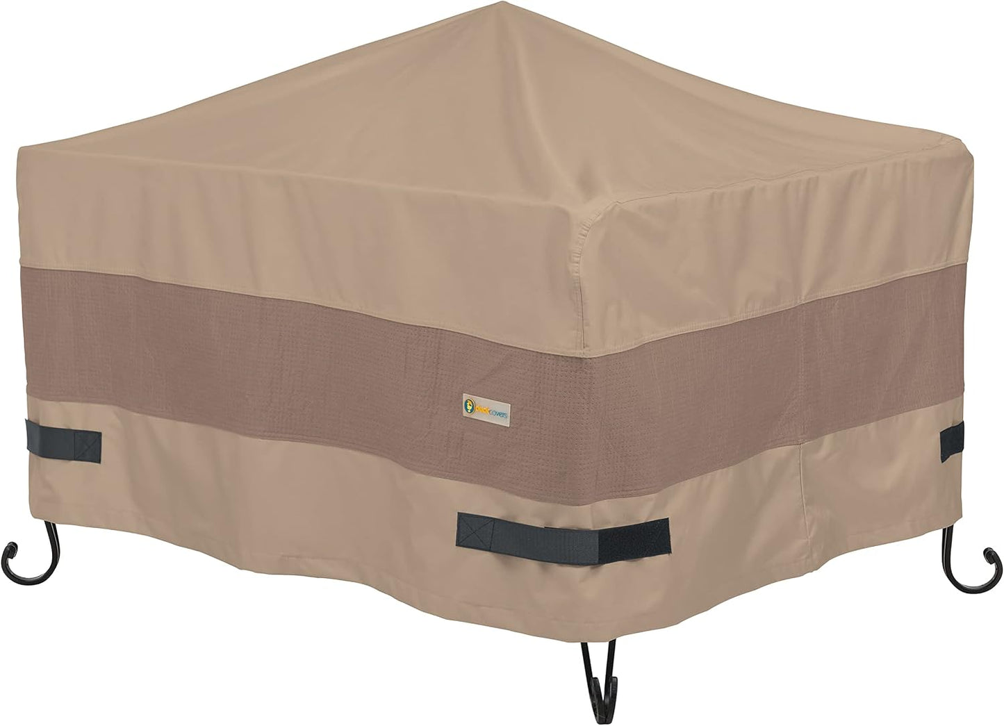 Cubierta cuadrada impermeable para hoguera 32pulg