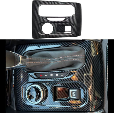 Cubierta consola Chevy Colorado 2023-24 estilo carbono