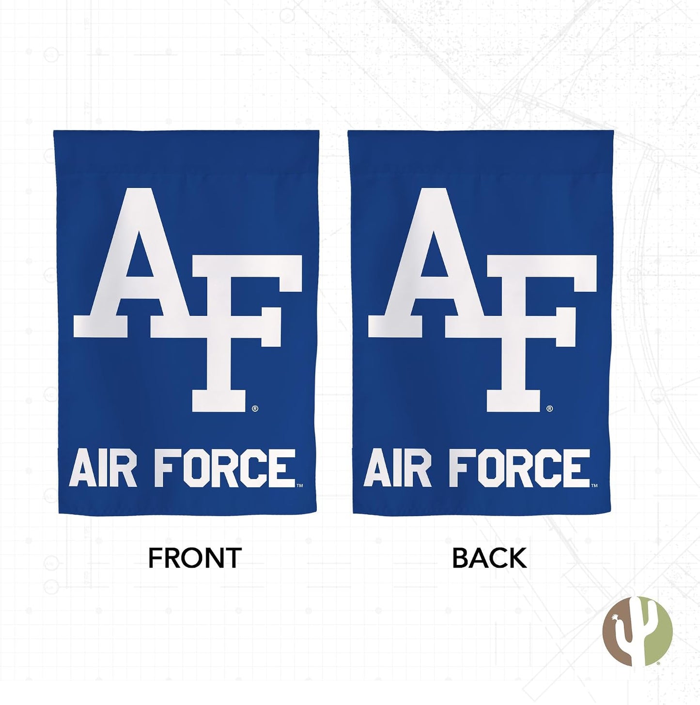 Bandera jardín Academia Fuerza Aérea USA 19x12pulg