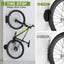 Soporte pared bicicleta giratorio 150° soporta 66lb