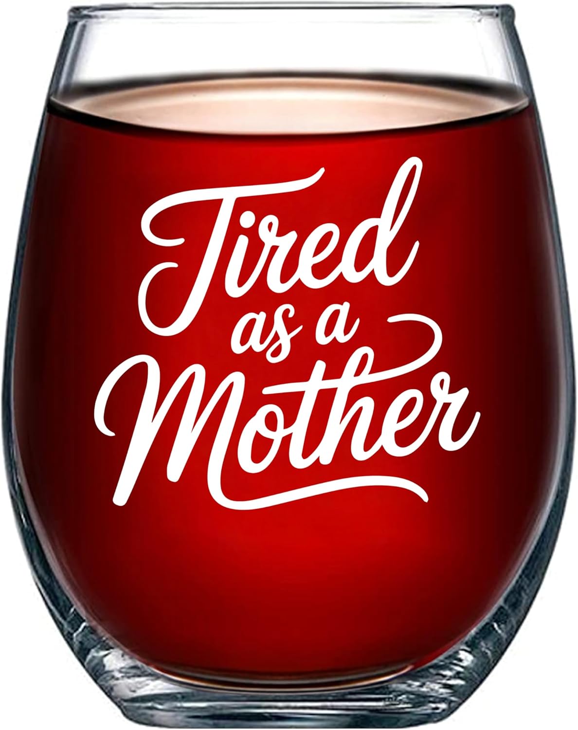 Copa vino sin tallo transparente 17oz regalo madre