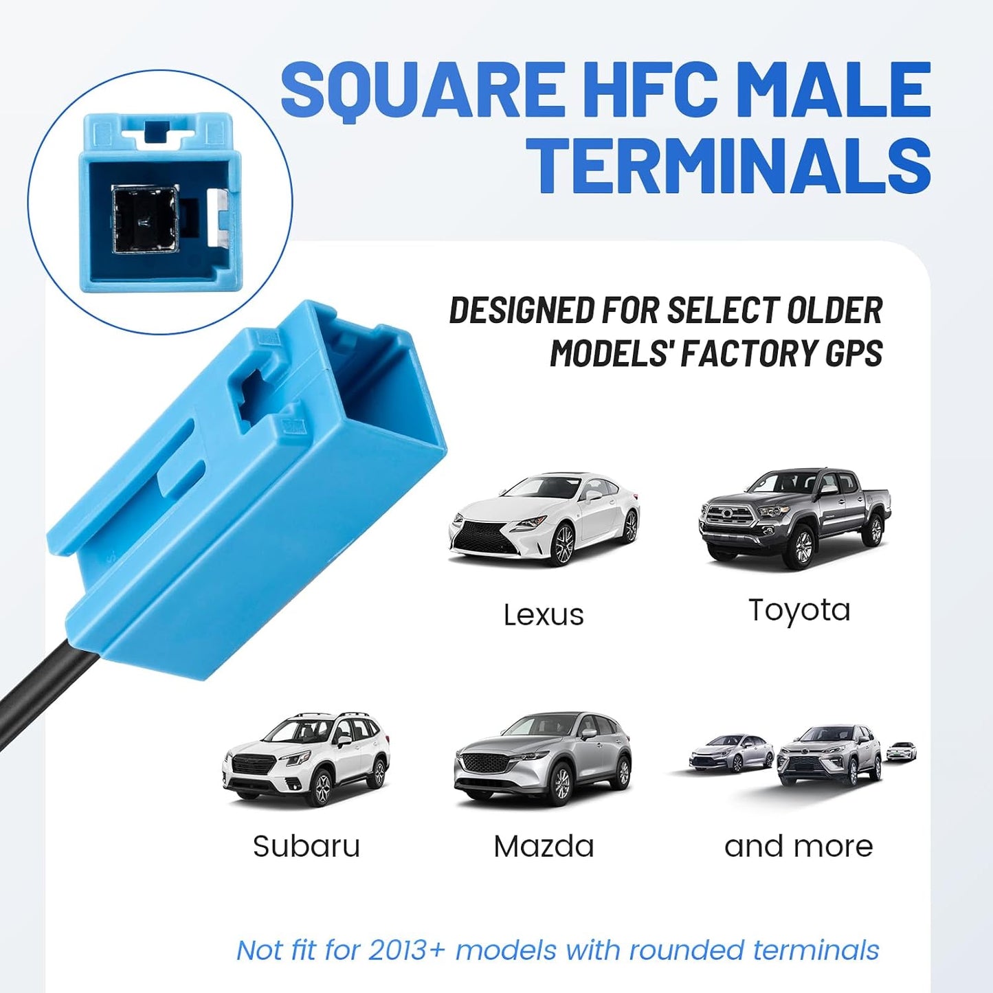 Cable adaptador HFC a SMA para antena GPS Toyota Lexus