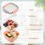 6 Pzas Contenedor Ensalada 1.5L Reutiliz. Apilable