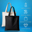 Bolsas lona 100% algodón reutilizables 2 pzas natural y