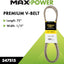Cinturón reforzado fibra kevlar 1/2x72