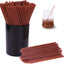 Set 250 Agitadores Café con Soporte Plástico Pajitas Cóctel