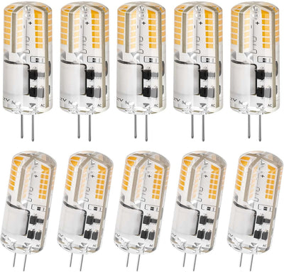 Bombilla LED G4 3 W 12 V blanco cálido 3000 K para iluminación