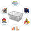 Cestas alambre cocina pack 2 para despensa lavandería