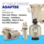 Adaptador media unión 2" para clorador Pentair Sta-Rite