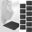Tapete baño hombres pack 12 antiderrap gris