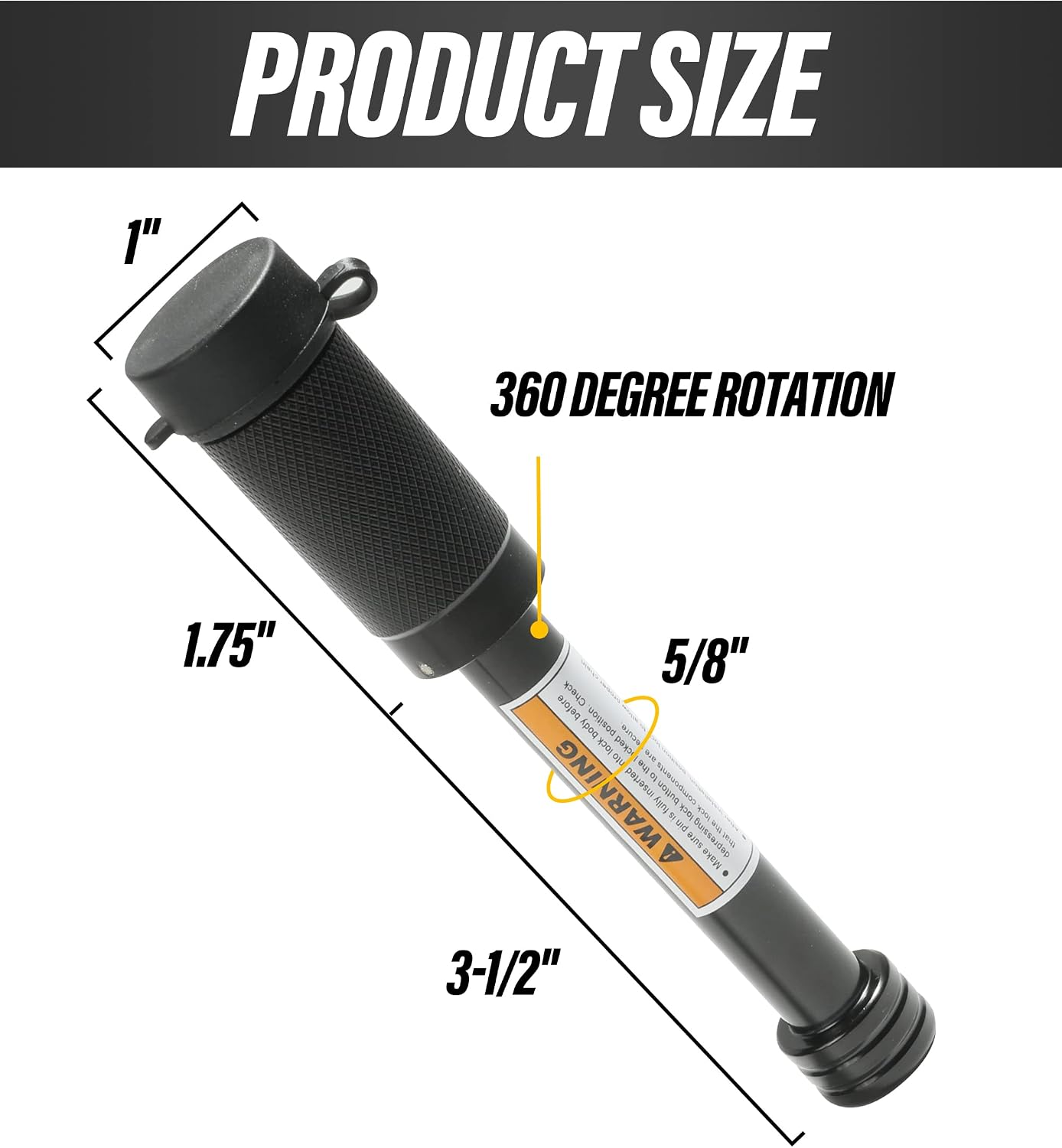 Cerradura enganche remolque 5/8" para clase III IV 2-1/2"