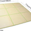 Tapete tatami ratán 71x71pulg espuma viscoelástica