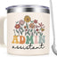 Taza café aislada acero inox 14oz para asistente