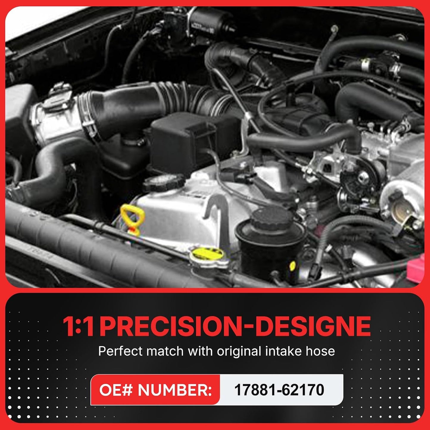 Manguera admisión aire Toyota Tacoma V6 3.4L 01-04