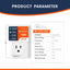 Protector sobretensiones 120V 15A 140J