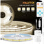 Tira LED COB sin puntos 32.8 ft 24V blanco natural regulable