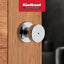 Pomo puerta baño dormitorio cromado sin llave set 10