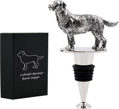 Tapón de vino regalo Labrador Retriever para hombres y mujeres