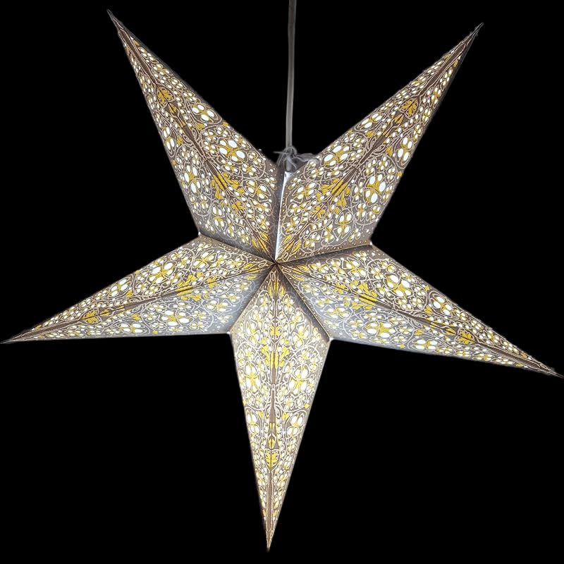 Pantalla linterna estrella 23.6pulg decoración Navidad boda
