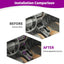Cubierta perilla control AC morado Ford Bronco Sport