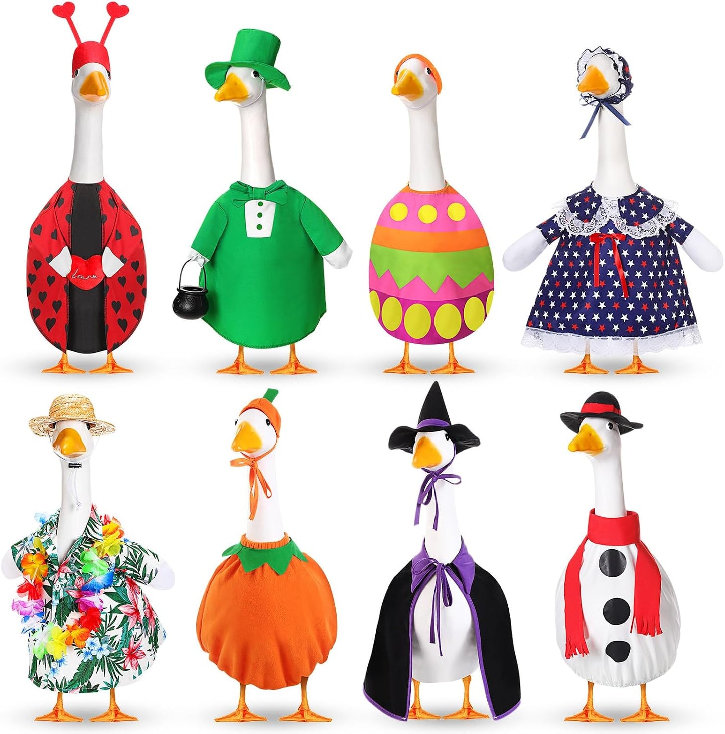 8 Trajes Ganso 23" Pack Estaciones Otoño