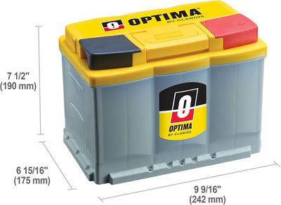 Batería AGM sellada DH5 amarilla 700 CCA BCI 47