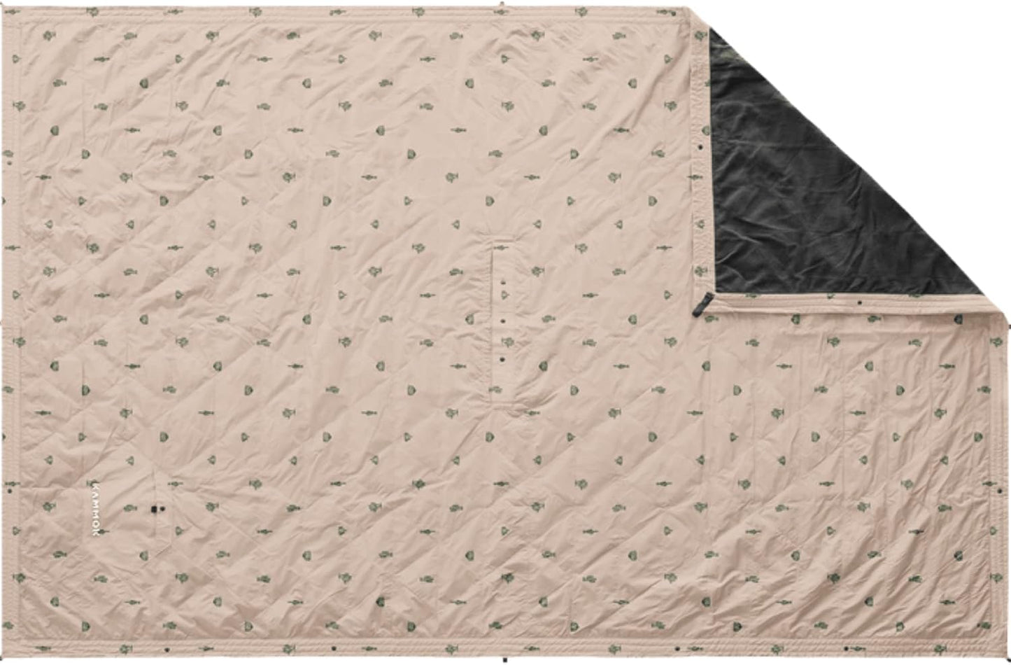 Manta microforro polar resistente agua 84x50pulg cactus