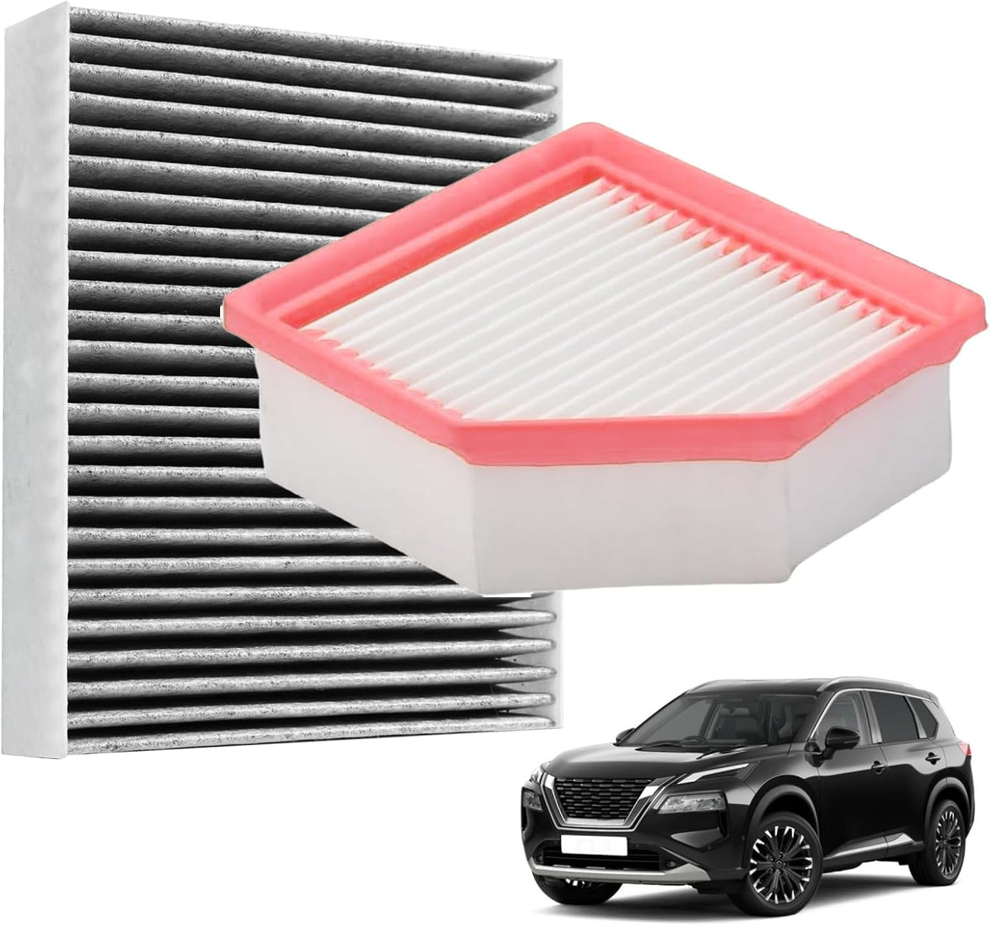 Filtro aire motor Nissan Rogue 1.5L con carbón