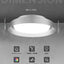 Lámpara techo LED 24w regulable dormitorio cocina baño