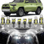Repuesto luz LED interior Toyota 4Runner 10-24 6000K 16 Uds