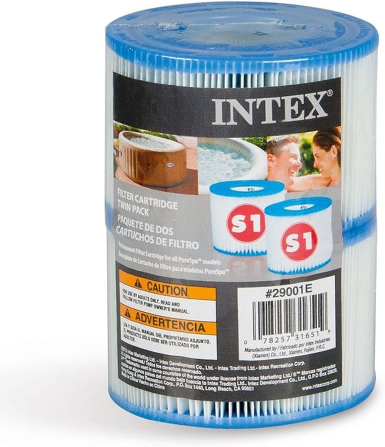 Cartucho filtro PureSpa tipo S1 Dacron pack 10