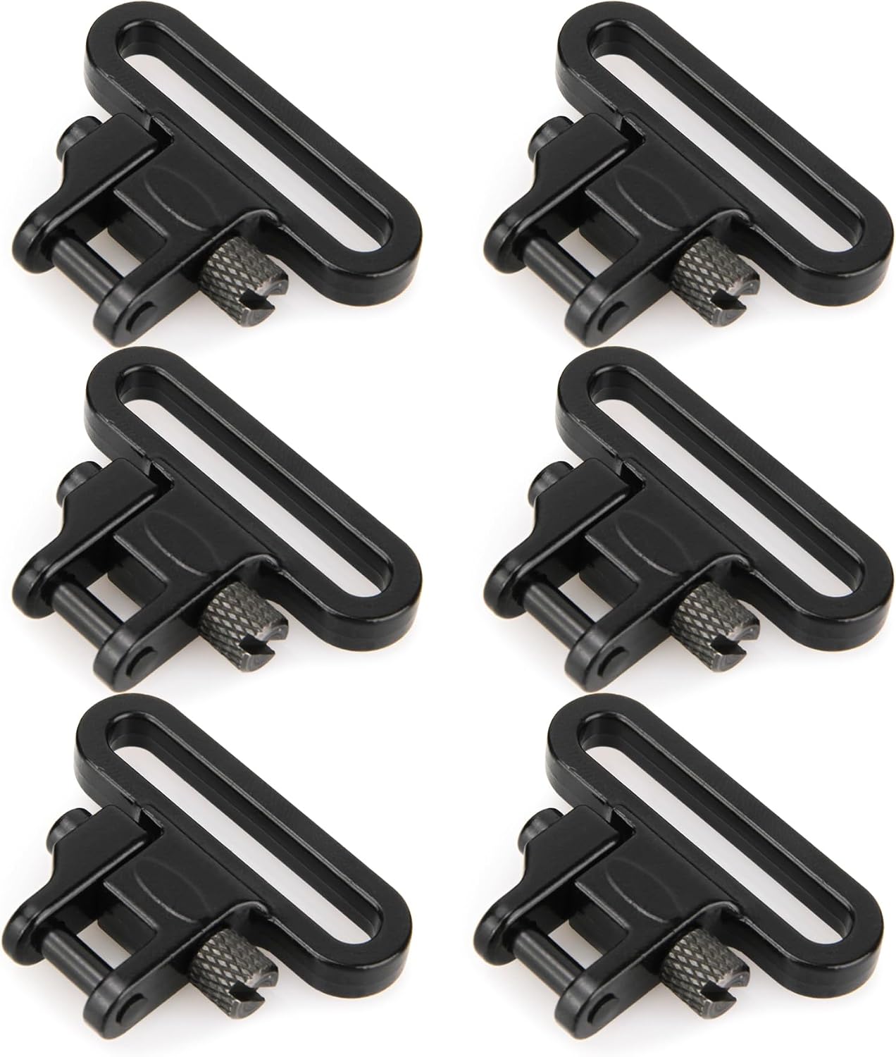6 Pzas Clips Eslinga Rifle 1/1.25" Montaje Honda Doble Punto