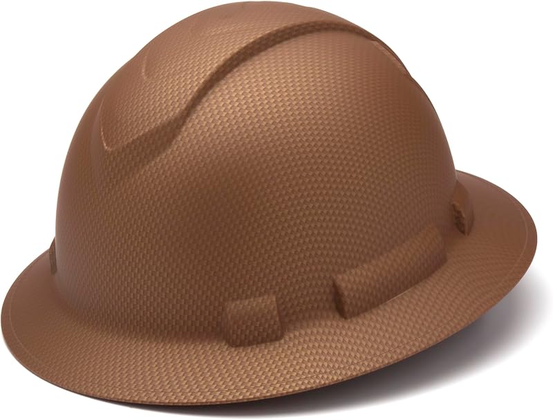 Casco construcción Pyramex 4 puntos ratchet sol lluvia