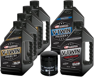 Kit cambio aceite motor Hiflofiltro VTTOCK21 Harley 6qt