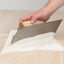 Paleta adhesiva profesional 1/16x1/16x1/16 con muesca plata/madera