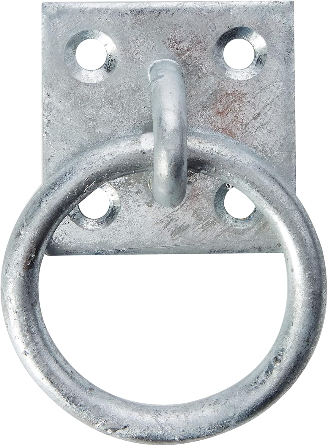 Anclaje seguridad anillo placa acero galvanizado 2pulg 5/16