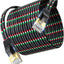 Cable Ethernet Cat7 100pies trenzado 10gbps con conectores dorados