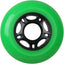 Ruedas patines exterior pack 4 verde 3.15" ABEC 5