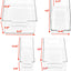 Set 6 Contenedores Organiz. para Refrigerador