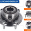 Buje rueda trasera y kit cojinete Chevy Camaro 10-16