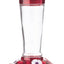 Comedero colibríes vidrio 10oz rojo rubí