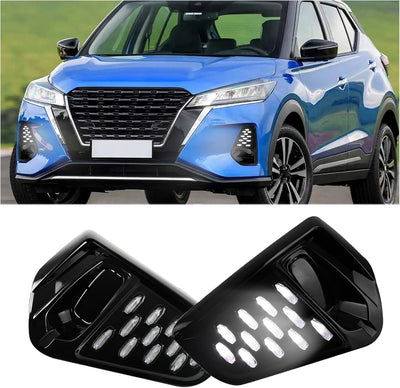 Luz niebla LED DRL secuencial switchback Nissan Kicks